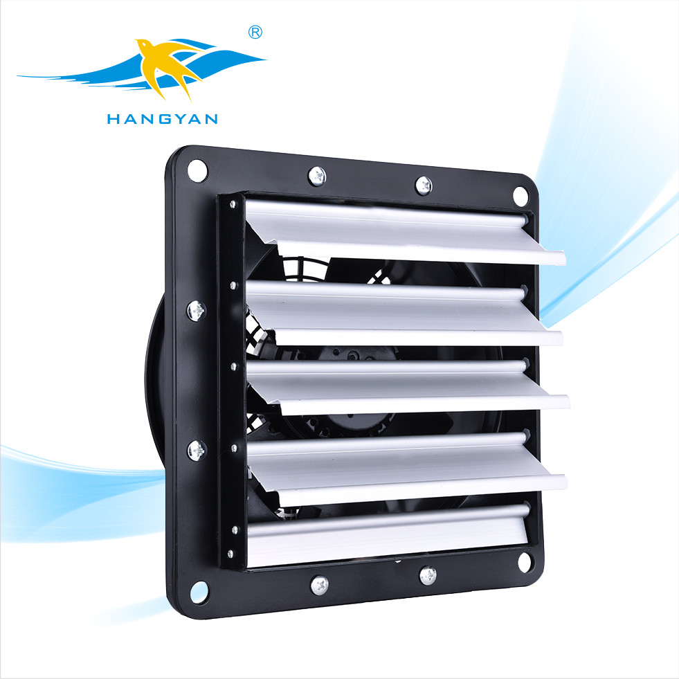 外轉子風機350mm方形百葉養殖場換氣扇